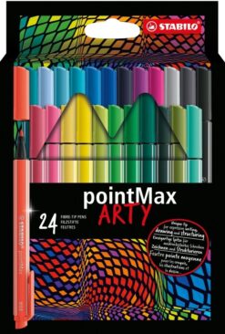 Флумастери Stabilo Arty - pointMax, 24 цвята
