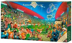 Панорамен пъзел Castorland от 4000 части - Футболно първенство