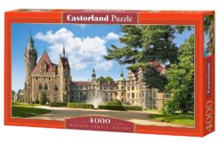 Панорамен пъзел Castorland от 4000 части - Замъкът Mosznа в Полша