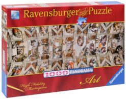 Пъзел Ravensburger от 1000 части - Сикстинската капела