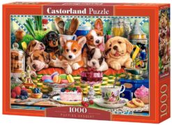 Пъзел Castorland 1000 части - Десерти за кученца