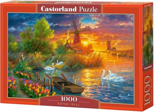 Пъзел Castorland 1000 части - Холандска идилия