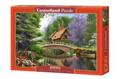 Пъзел Castorland 1000 части - Къща край реката