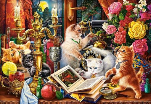 Пъзел Castorland 1000 части - Котенца-магьосници - Image 2
