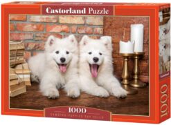 Пъзел Castorland 1000 части - Кученца Самоед