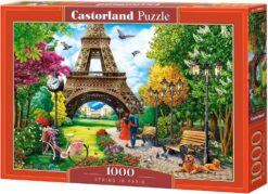 Пъзел Castorland 1000 части - Пролет в Париж