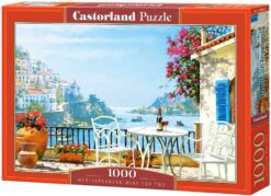 Пъзел Castorland 1000 части - Средиземноморско вино за двама