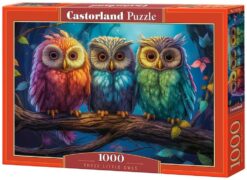 Пъзел Castorland 1000 части - Три малки сови