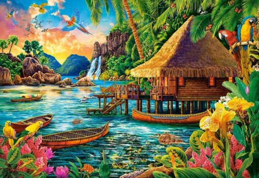 Пъзел Castorland 1000 части - Тропически остров - Image 2