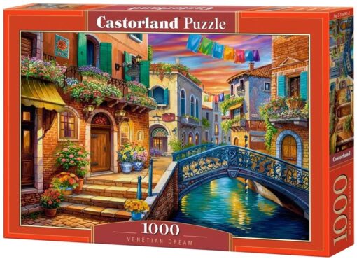 Пъзел Castorland 1000 части - Венецианска мечта