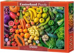 Пъзел Castorland 1500 части - Дъга от витамини