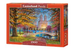 Пъзел Castorland 1500 части -  Есенна разходка, Сентръл Парк