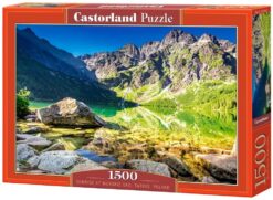 Пъзел Castorland 1500 части -  Изгрев при Морско око, Татри, Полша