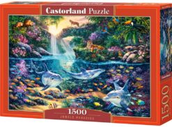 Пъзел Castorland 1500 части - Рай в Джунглата