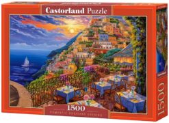 Пъзел Castorland 1500 части - Романтична вечер в Позитано