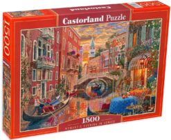 Пъзел Castorland 1500 части -  Романтична вечер във Венеция
