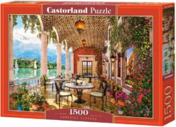 Пъзел Castorland 1500 части -  Тераса край езерото