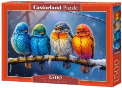 Пъзел Castorland 1500 части - Заедно е по-топло