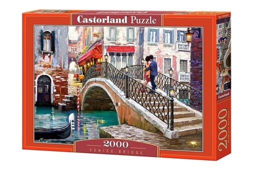 Пъзел Castorland от 2000 части - Мост във Венеция