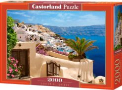 Пъзел Castorland от 2000 части - Санторини, Гърция