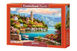 Пъзел Castorland от 2000 части - Селска часовникова кула
