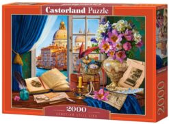 Пъзел Castorland от 2000 части -Венециански натюрморт