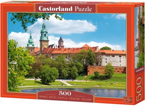 Пъзел Castorland от 500 части - Кралският замък Вавел, Краков, Полша