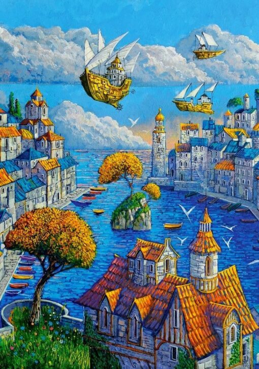 Пъзел Castorland от 500 части - Пристанището - Image 2