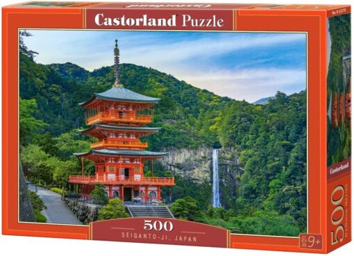Пъзел Castorland от 500 части - Сейганто-джи, Япония