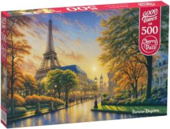 Пъзел Cherry Pazzi от 500 части – Парижка елегантност