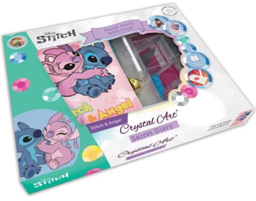 Таен дневник с диамантен гоблен Craft Buddy - Стич и Ейнджъл - Image 2
