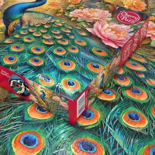 Пъзел Cherry Pazzi от 1000 части - Раят на пауните - Image 3