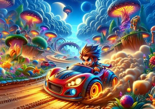 Пъзел Art Kids от 100 части - Ловък състезател - Image 2