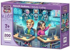 Пъзел Art Kids от 200 части - Проектиране на роботи
