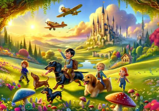 Пъзел Art Kids от 200 части - Сладки гости в замъка - Image 2