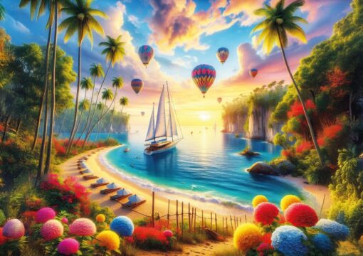 Пъзел Art Puzzle от 260 части - Лазурни мечти - Image 2