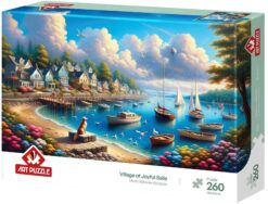 Пъзел Art Puzzle от 260 части - Селището на щастливите рибари