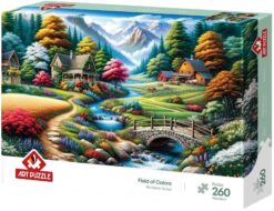 Пъзел Art Puzzle от 260 части - Цветни поля