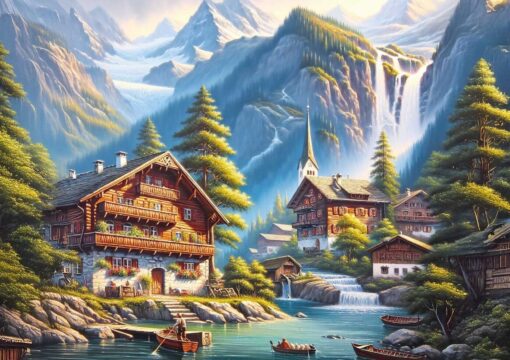 Пъзел Art Puzzle от 260 части - Живописна долина - Image 2