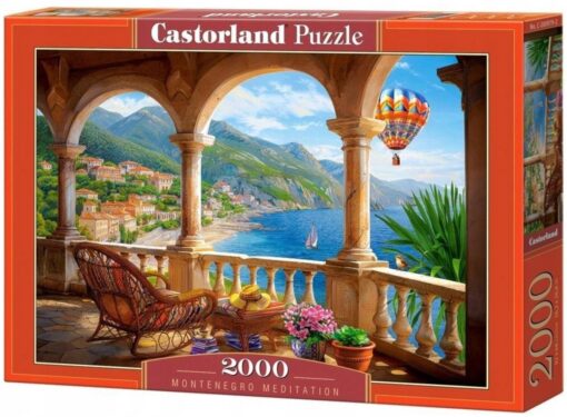 Пъзел Castorland от 2000 части - Медитация в Черна гора