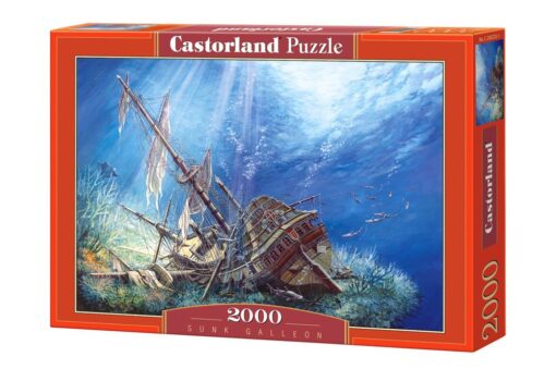 Пъзел Castorland от 2000 части - Потънал кораб