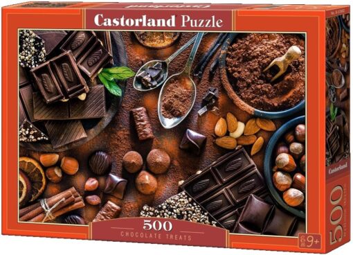 Пъзел Castorland от 500 части - Шоколадови лакомства