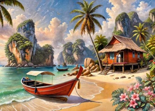 Пъзел Cherry Pazzi от 1000 части - Тайландски рай - Image 2