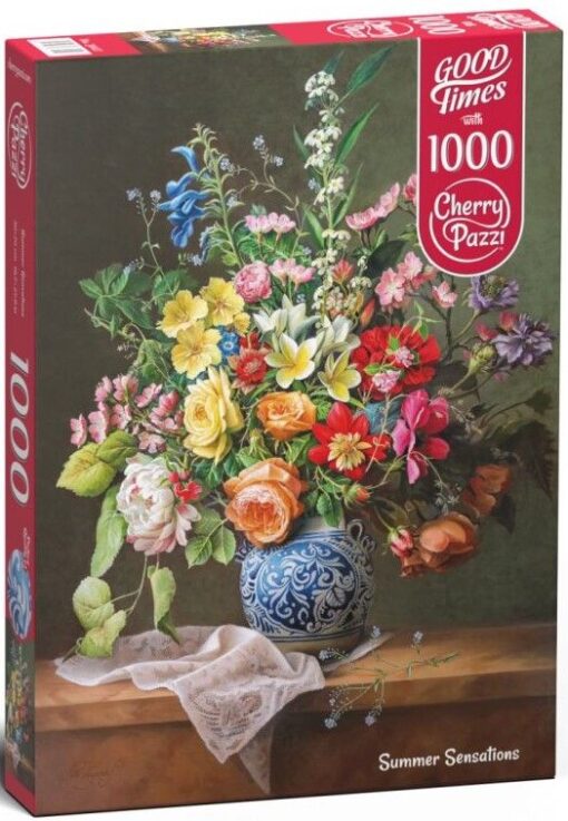 Пъзел Cherry Pazzi от 1000 части - Цветя в хола
