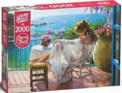 Пъзел Cherry Pazzi от 2000 части – Красавицата и морето