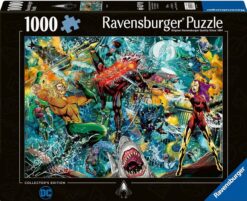 Пъзел Ravensburger от 1000 части - Аквамен