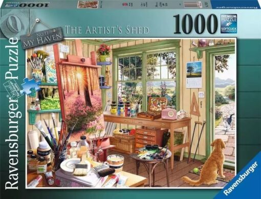 Пъзел Ravensburger от 1000 части -Ателието на художника