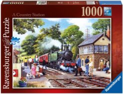 Пъзел Ravensburger от 1000 части - Градска гара