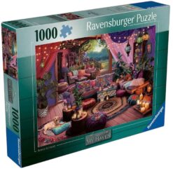 Пъзел Ravensburger от 1000 части - Бохо бягство