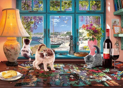 Пъзел Ravensburger от 1000 части - Пъзел на бюрото - Image 2